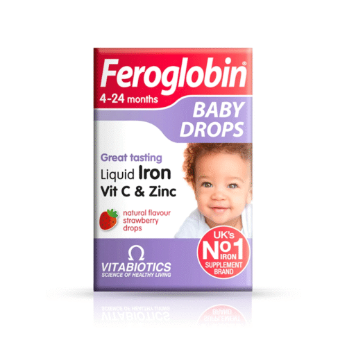 FEROGLOBIN BABY DROPS (4-24M) STRAWBERRY 30 ML