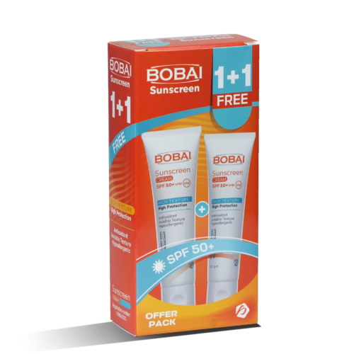 BOBAI SUNSCREEN CREAM SPF+50 1+1