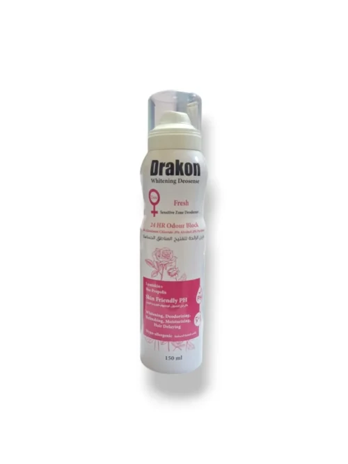 DRAKON WHITENING DEODORANT SPRAY FRESH 150ML