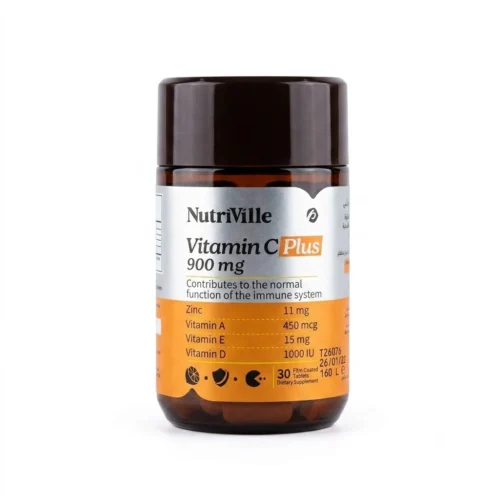 NUTRIVILLE VITAMIN C PLUS 900MG 30CAP