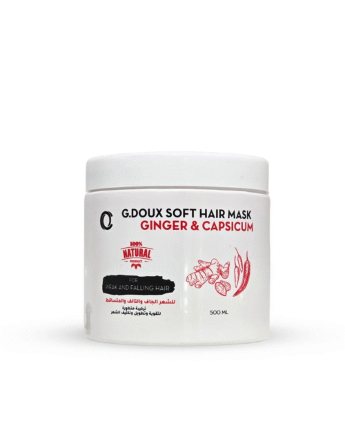 G DOUX HAIR MASK GINGER&CAPSICUM 500ML