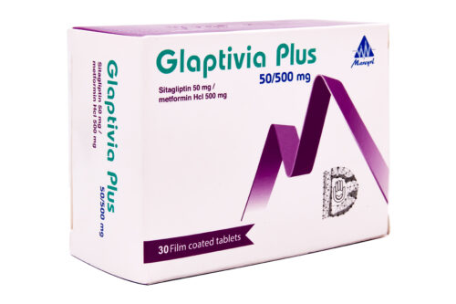 GLAPTIVIA PLUS 50/500MG TAB