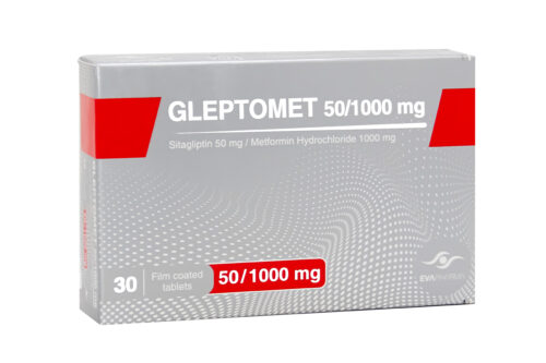 GLEPTOMET 50/1000MG 30TAB