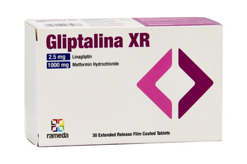 GLIPTALINA XR 2.5/1000MG 30TAB