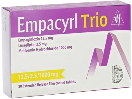 EMPACYRL TRIO 12.5/2.5/1000 MG 30 TAB