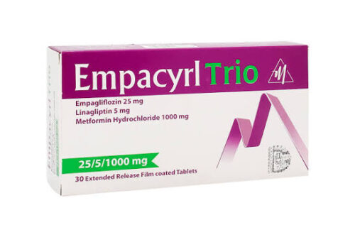 EMPACYRL TRIO 25/5/1000 MG 30 TAB