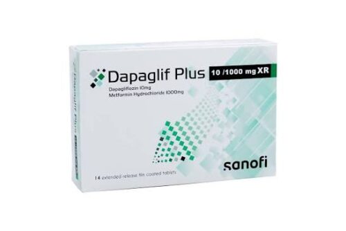 DAPAGLIF PLUS 10/1000MG XR 14 TAB